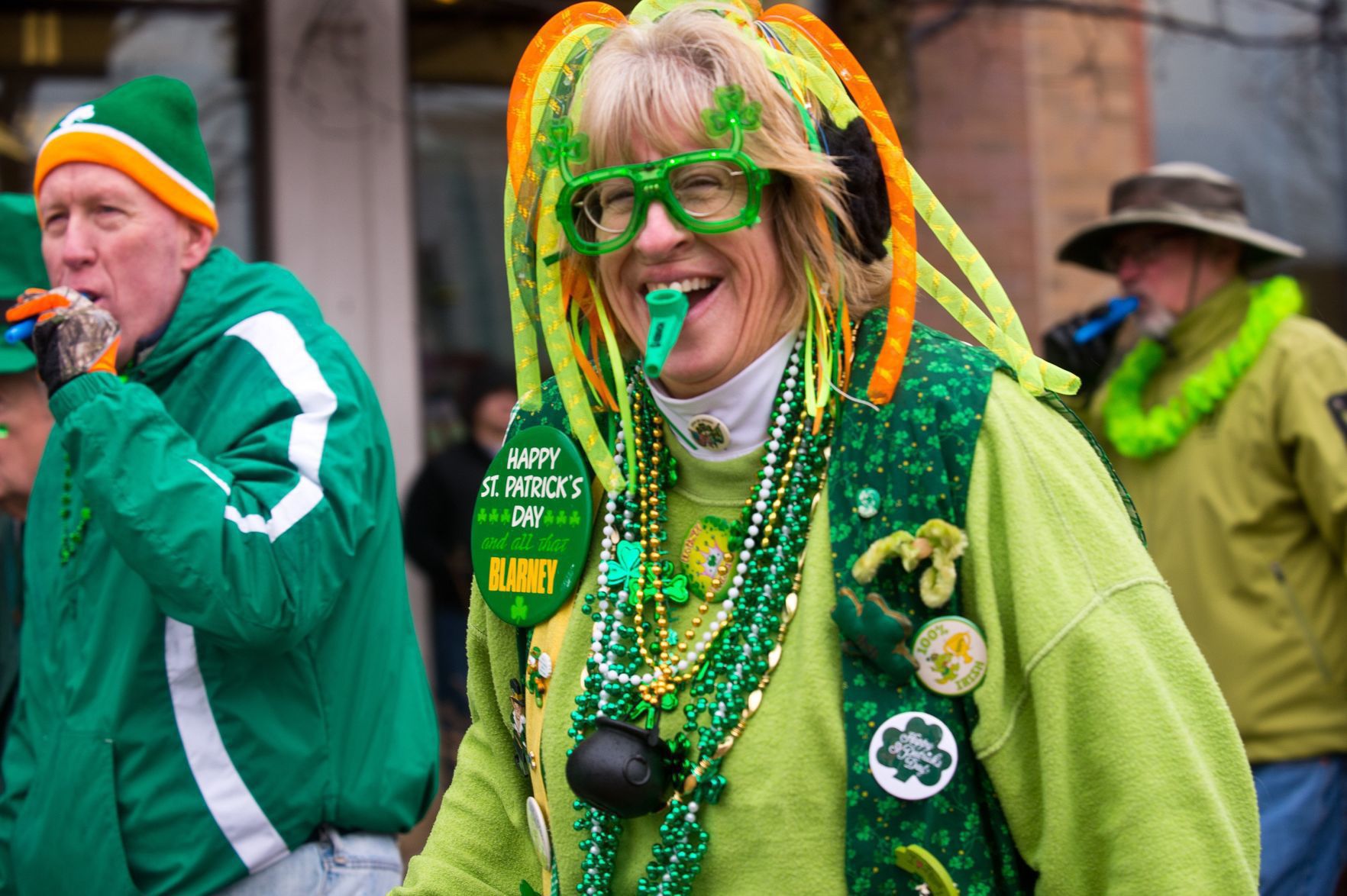 Sharin' of the Green parade